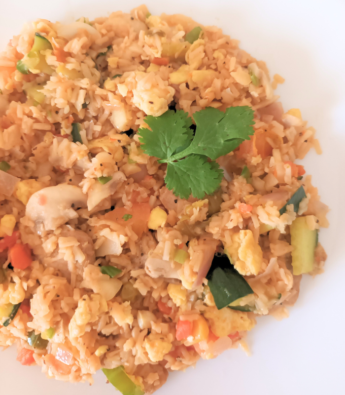 Crunchier and Healthier Alternative: Heart of Palms Fried Rice Recipe