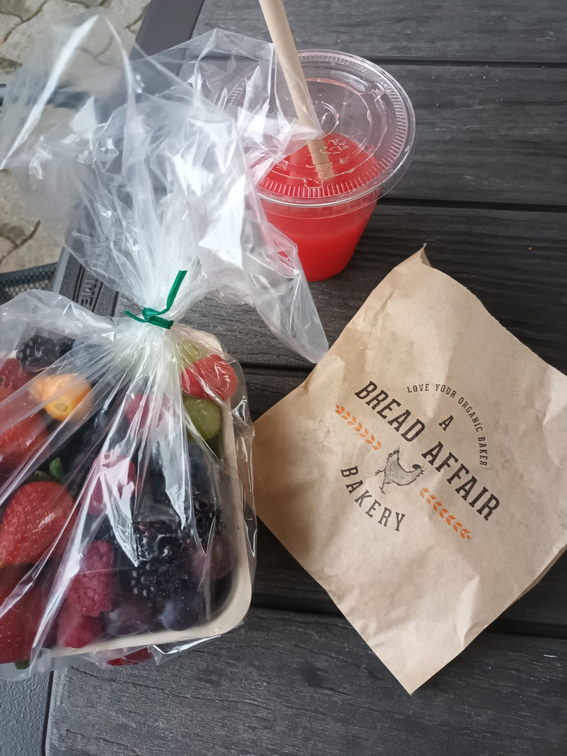 Slow Mornings and Simple Joys: A run, a Croissant, and Mixed Berries from Granville Island